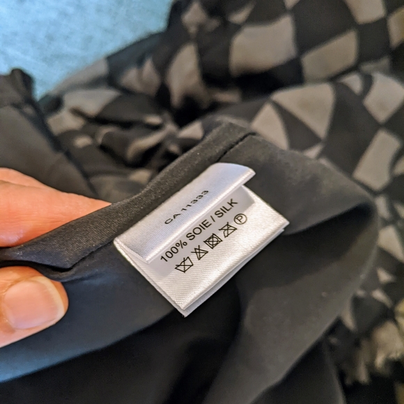 Essentiel 100% Silk Tiered Skirt 38 - Picture 5 of 5